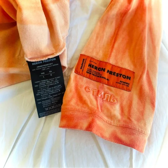 HERON PRESTONLStonewashed Mock Turtleneck Organic Cotton “Men’s” L/S Top